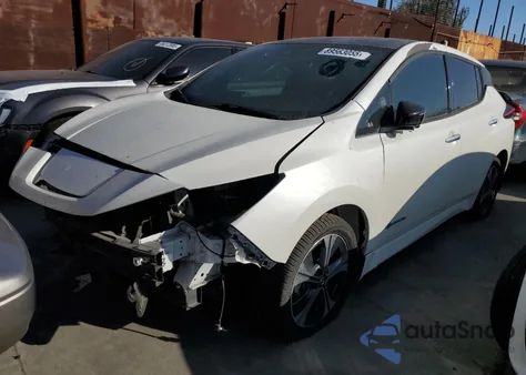 2019 Nissan Leaf S Plus из США, поврежденный, VIN 1N4BZ1CP4KC309362